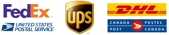Works with UPS, USPS, FedEx, DHL, Canada Post, and more.